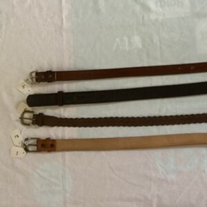 4 used belts